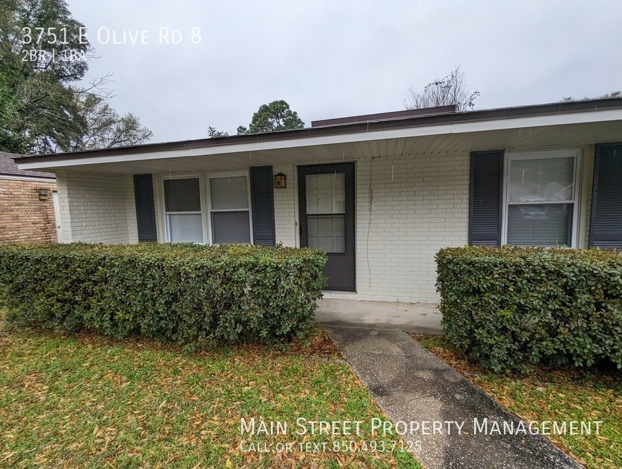 3751 E Olive Rd 8 Pensacola, FL 32514 Main Street Property Management
