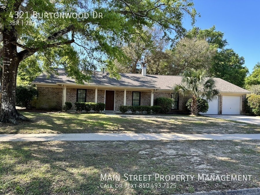 4321 Burtonwood Dr Pensacola, FL 32514 Main Street Property Management
