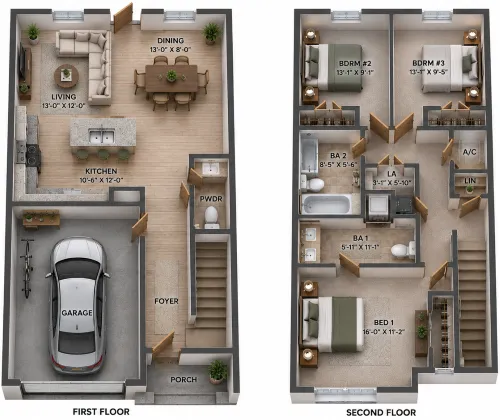 Studio Floorplan C